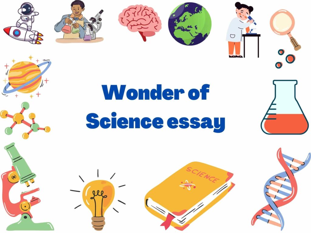 wonder of science essay simple language